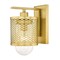 Z-Lite Kipton 1 Light Wall Sconce, Rubbed Brass & Clear 3037-1S-RB - alternate 1